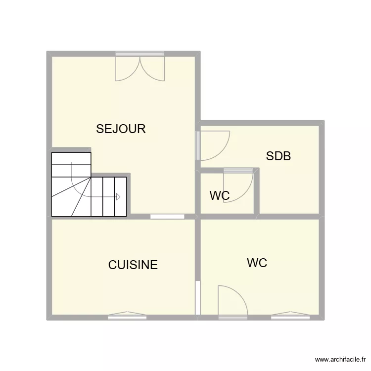 MEYRU RDC. Plan de 6 et 24 m² MEYRU RDC. Plan de 6 et 24 m²