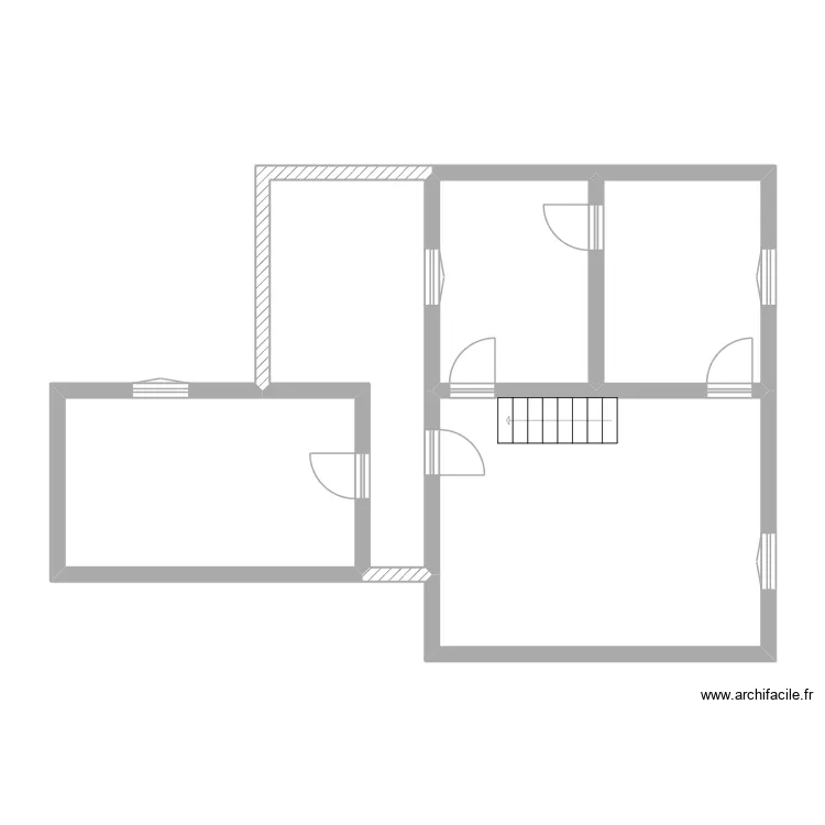 11977 - 2. Plan de 5 et 73 m² 11977 - 2. Plan de 5 et 73 m²