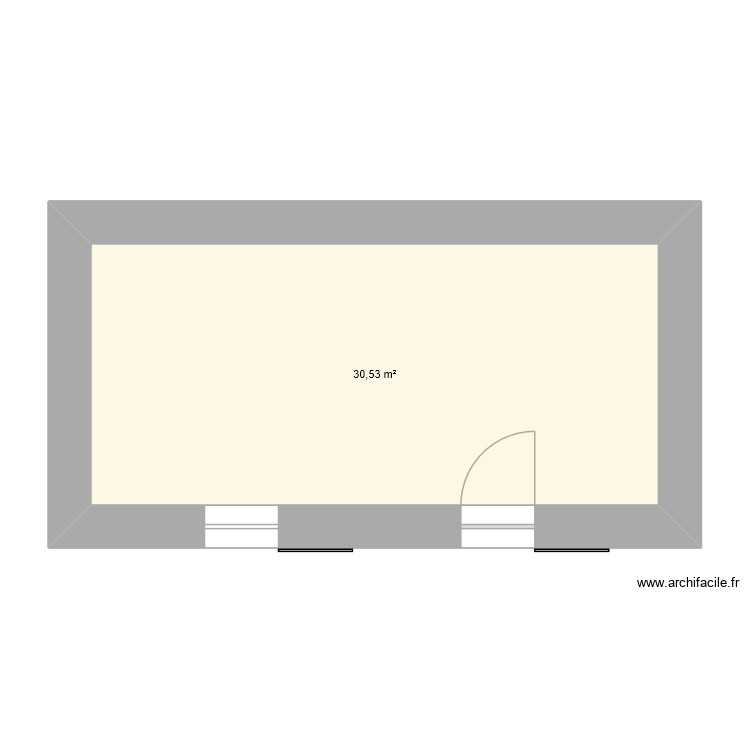 d&eacute;pendance. Plan de 0 pièce et 0 m2