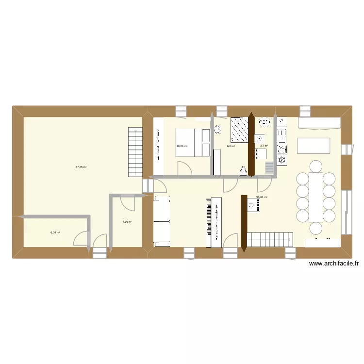 paille39. Plan de 7 pièces et 123 m² paille39. Plan de 7 pièces et 123 m²