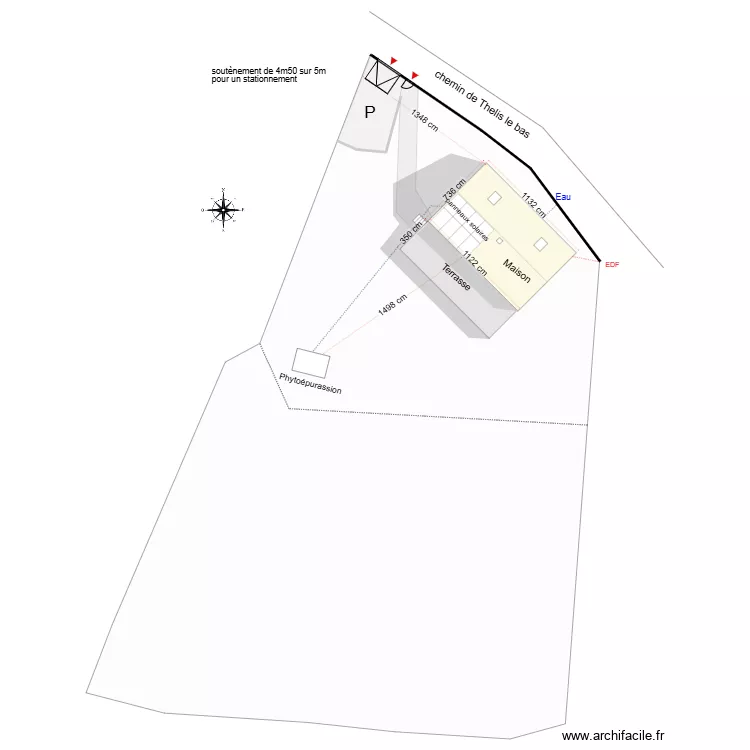 plan de masse. Plan de 