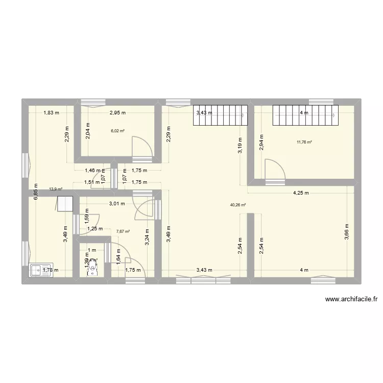 mam aux cot. Plan de 6 et 81 m² mam aux cot. Plan de 6 et 81 m²