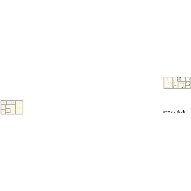 Maison départementale grands bureaux. Plan de 0 pièce et 0 m2