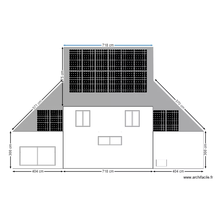 LOAS PLAN DE FACADE. Plan de 