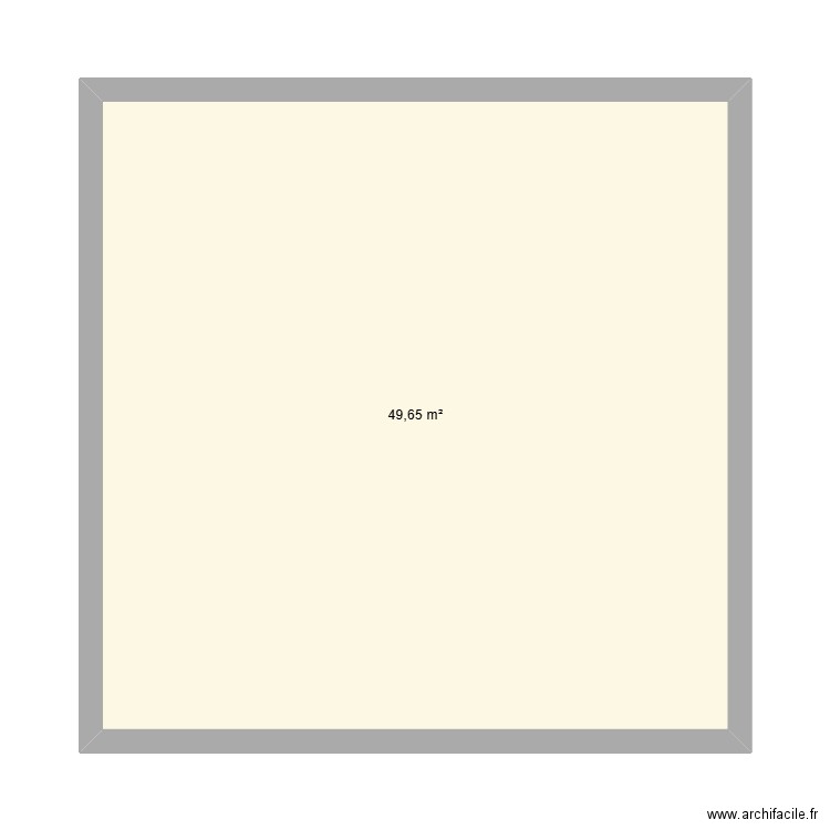 Village d'Or. Plan de 1 pièce et 50 m2