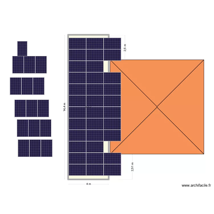 iriebi. Plan de 1 et 57 m² iriebi. Plan de 1 et 57 m²
