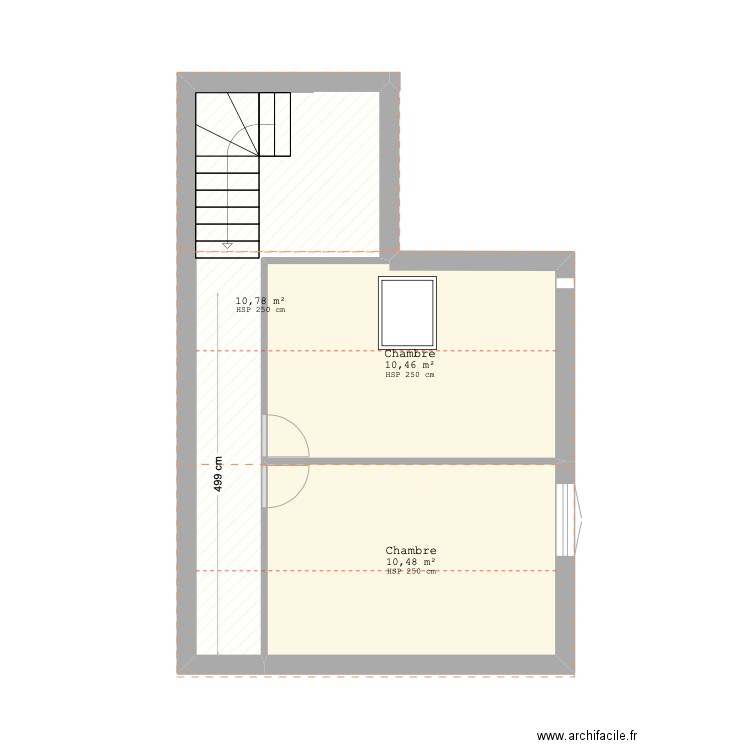 IRANCY-COTES. Plan de 10 pièces et 92 m2
