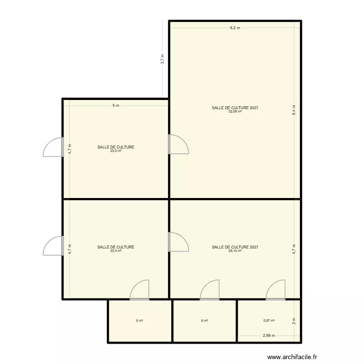 AZOLLAE. Plan de 7 et 146 m² AZOLLAE. Plan de 7 et 146 m²