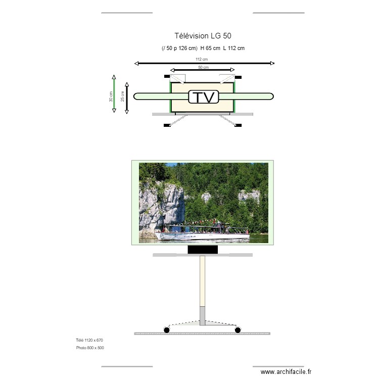 I- 01 Télévision 06. Plan de 0 pièce et 0 m2