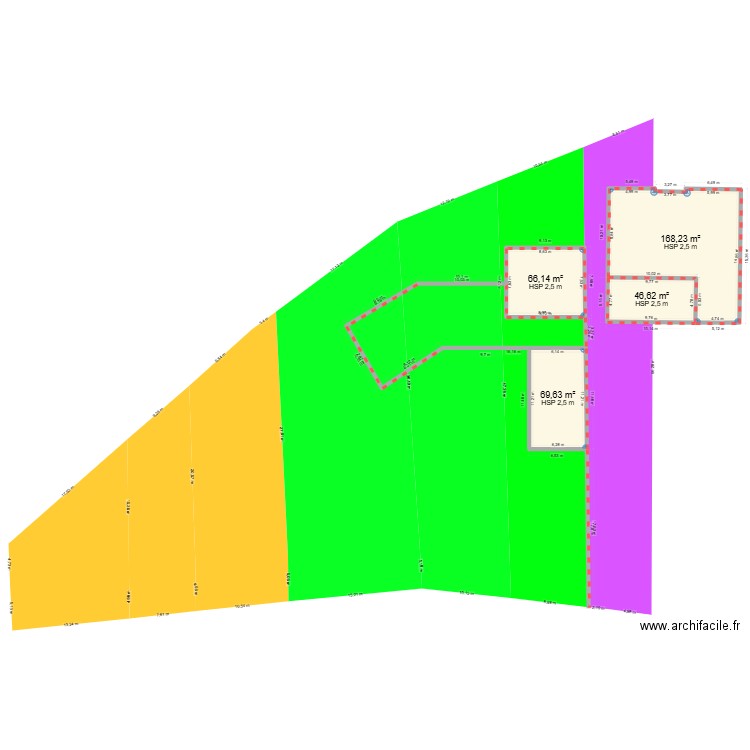 eich 3.2. Plan de 4 pièces et 351 m2