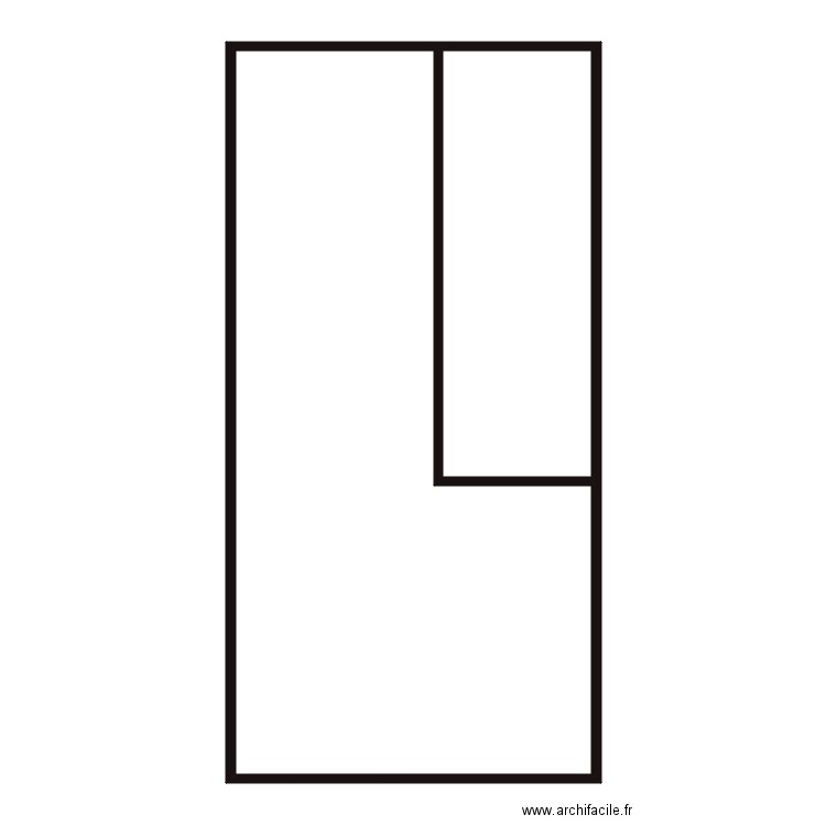 Lechevin. Plan de 7 pièces et 228 m2