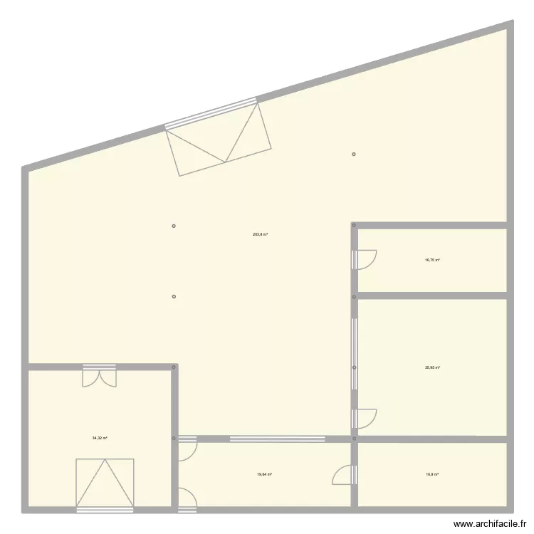 4S Maousse 2. Plan de 6  et 327 m²
