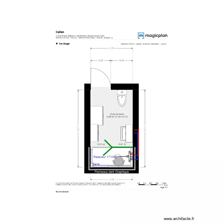 Plan Projet  Callen. Plan de 