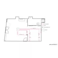 plans studio ECLAIRAGE CHAMBRE