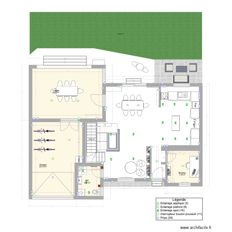 Peupliers RDC 6 Août 2025. Plan de 0 pièce et 0 m2