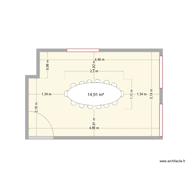 bureau1. Plan de 1 et 15 m² bureau1. Plan de 1 et 15 m²