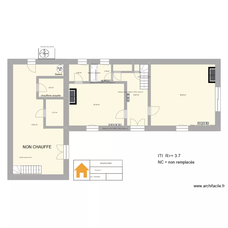 BISSON OMEX. Plan de 