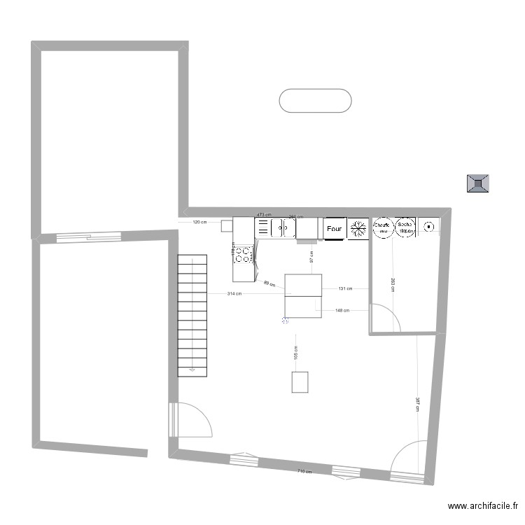 st sav cuisine 3. Plan de 0 pièce et 0 m2