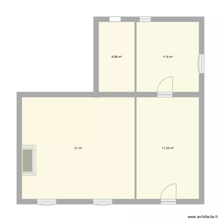 Plan 2 MP. Plan de 0 pièce et 0 m2