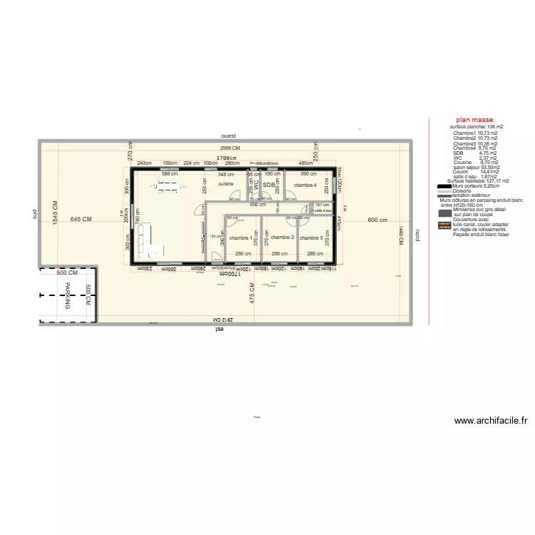 plan masse final 2. Plan de 