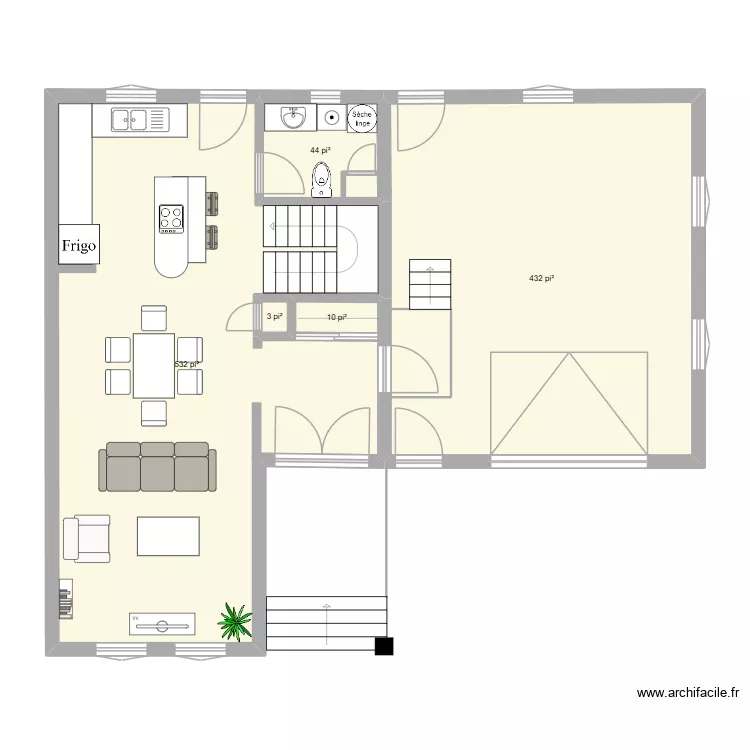 FG-62A. Plan de 5 et 95 m² FG-62A. Plan de 5 et 95 m²
