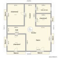 Plan etage 1 modifié