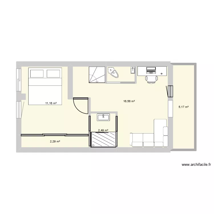 Marina Cap &eacute;tage. Plan de 0 pièce et 0 m2