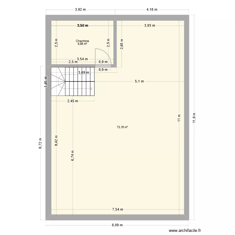 Mbi. Plan de 2 et 82 m² Mbi. Plan de 2 et 82 m²