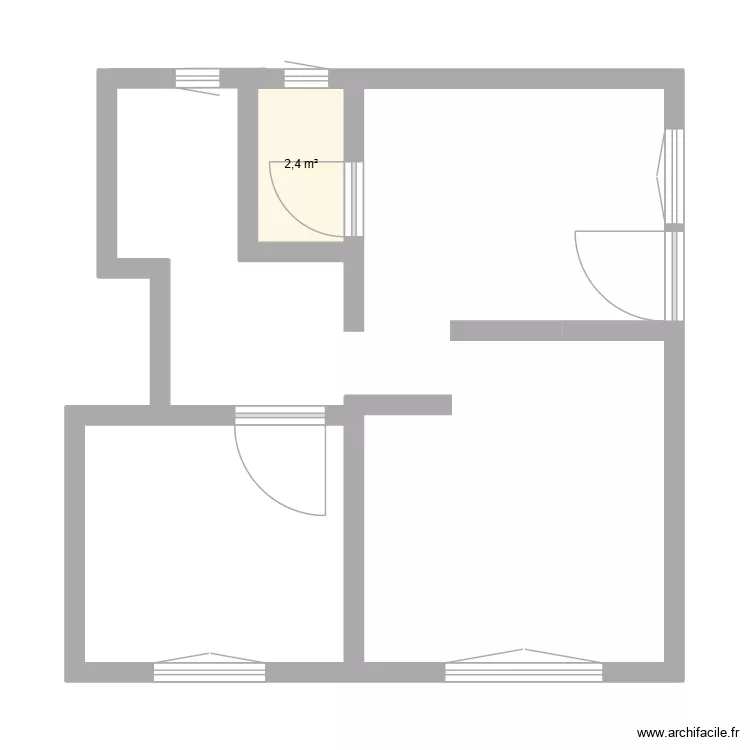 Cabinet dentaire Aurélie Klein. Plan de 1 et 2 m² Cabinet dentaire Aurélie Klein. Plan de 1 et 2 m²