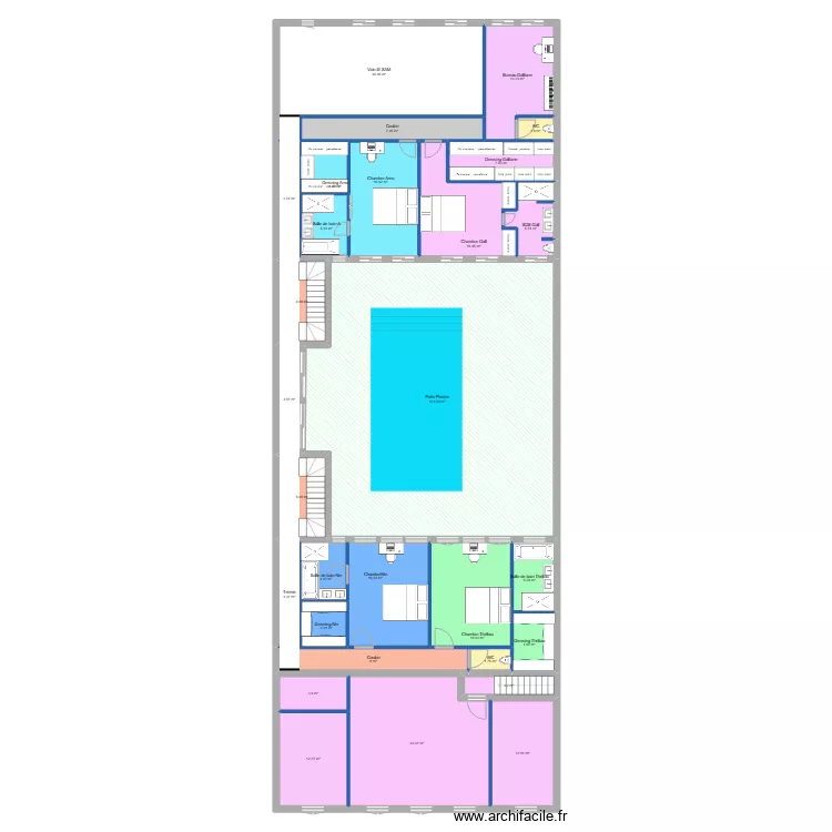 LOFT CONDORCET R+1 V2. Plan de LOFT CONDORCET R+1 V2. Plan de