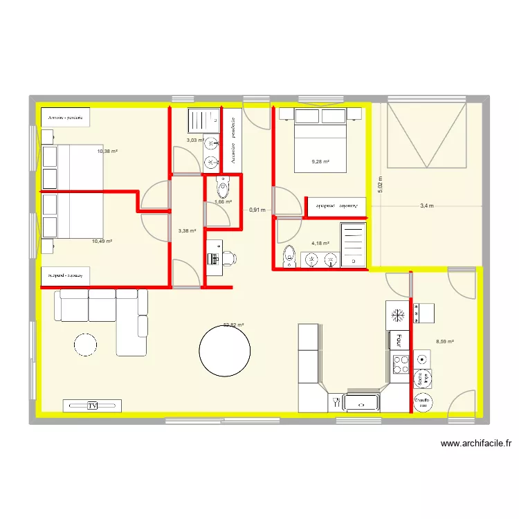 I have a dream. Plan de 10 et 234 m² I have a dream. Plan de 10 et 234 m²