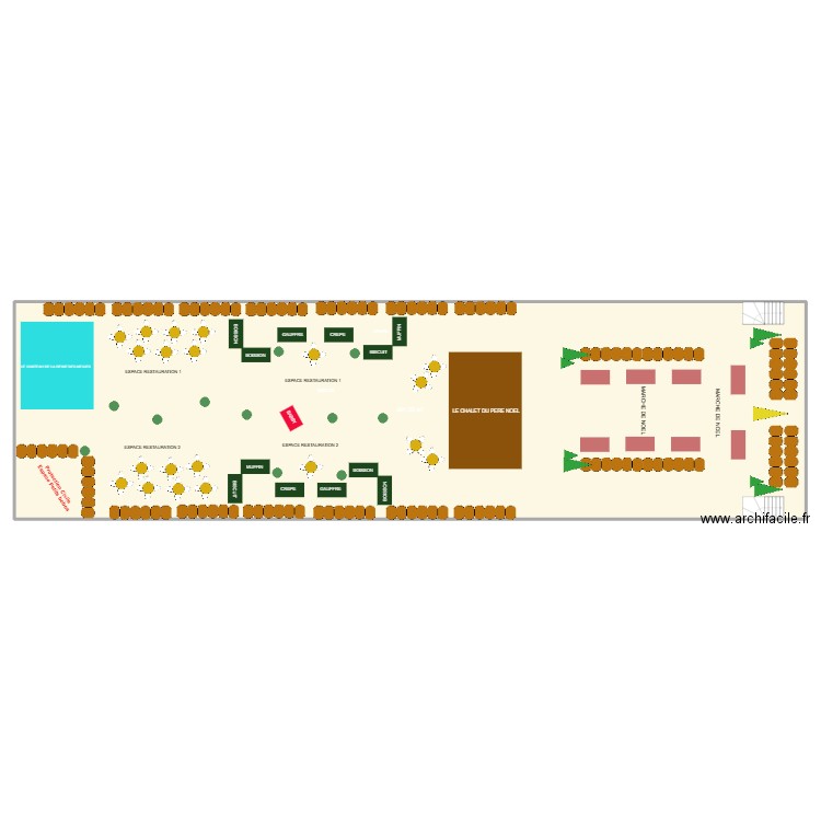 PLAN DE CIRUCULATION GD CHAI LAFITTE BETCLIC. Plan de 3 pièces et 810 m2