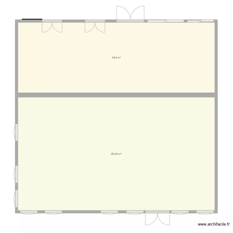 maison FACADE. Plan de maison FACADE. Plan de