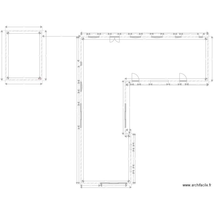 aytac2. Plan de 2 pièces et 330 m2