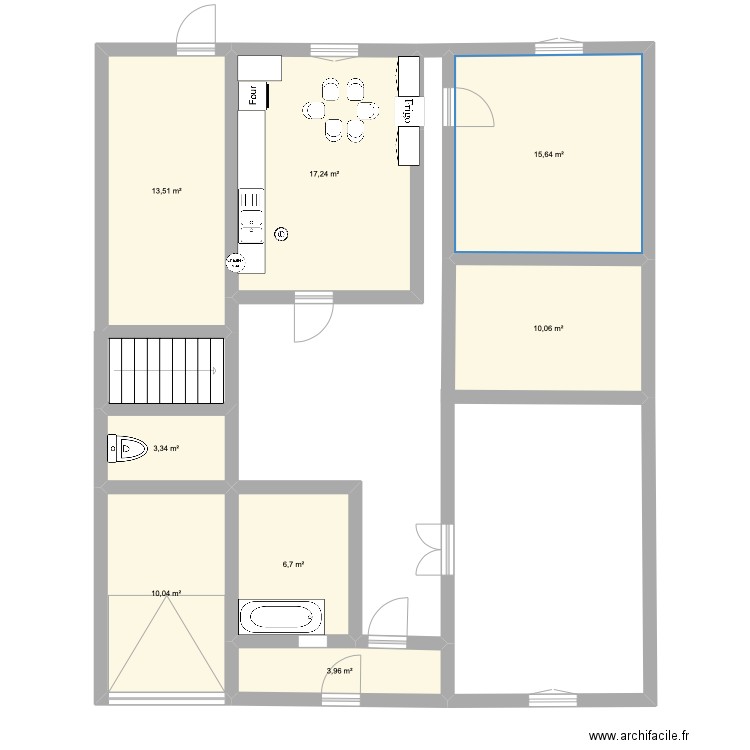 La route blanche2. Plan de 0 pièce et 0 m2