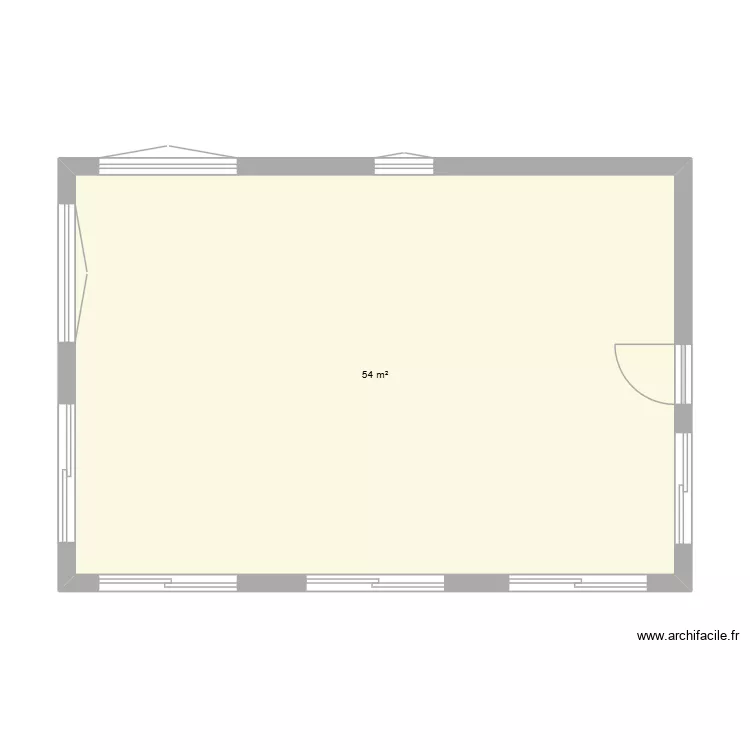 cournon etage. Plan de 1 et 54 m² cournon etage. Plan de 1 et 54 m²