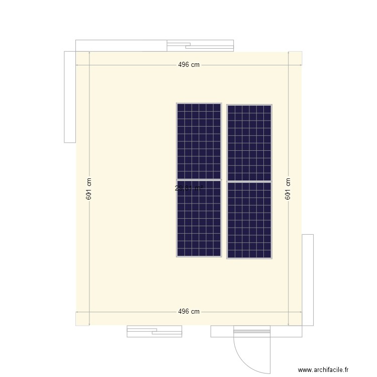 garage. Plan de 0 pièce et 0 m2