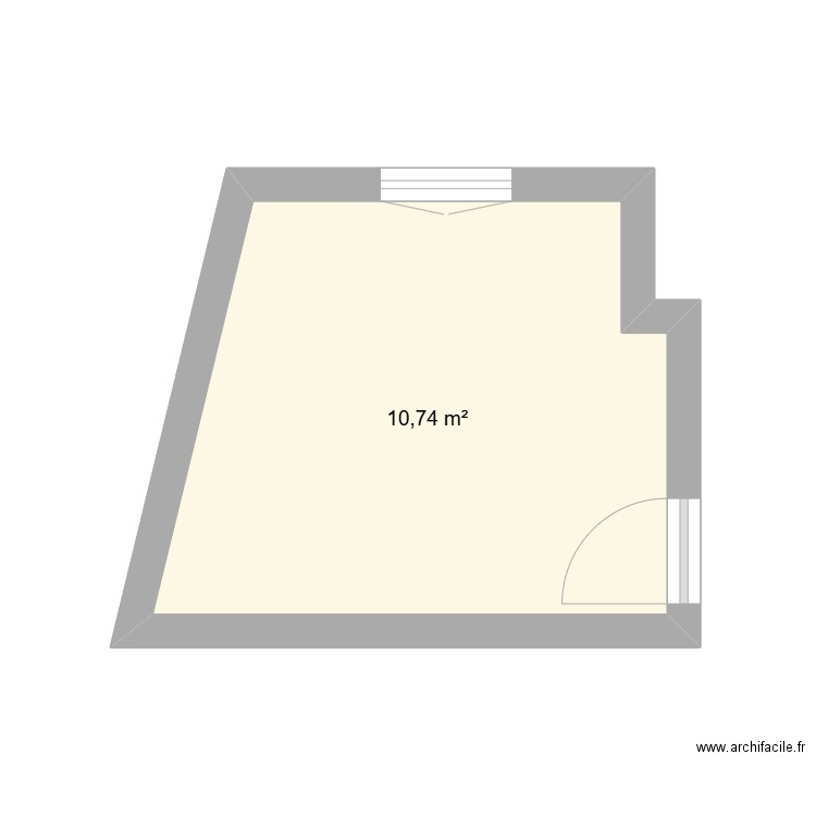chambre Ambre. Plan de 0 pièce et 0 m2