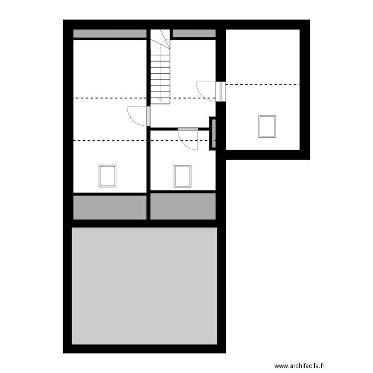 BLANCHARD PTQ. Plan de 20 pièces et 175 m2