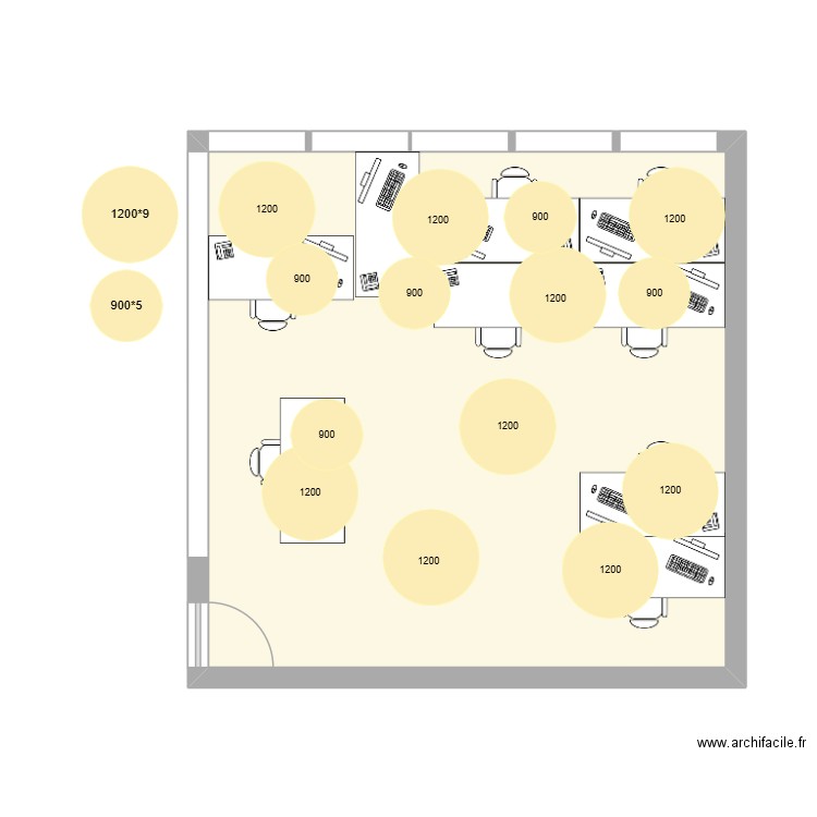 STID PRESALES. Plan de 1 pièce et 41 m2