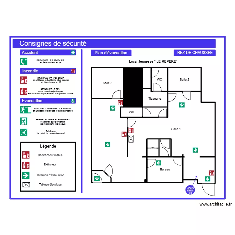 La Poste. Plan de La Poste. Plan de