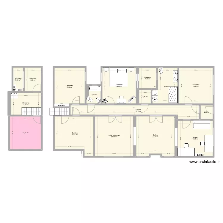 Chambord sur le Lac. Plan de 