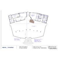 plan implant scène TAV
