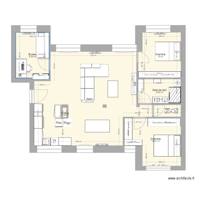 V2 4. Plan de 0 pièce et 0 m2