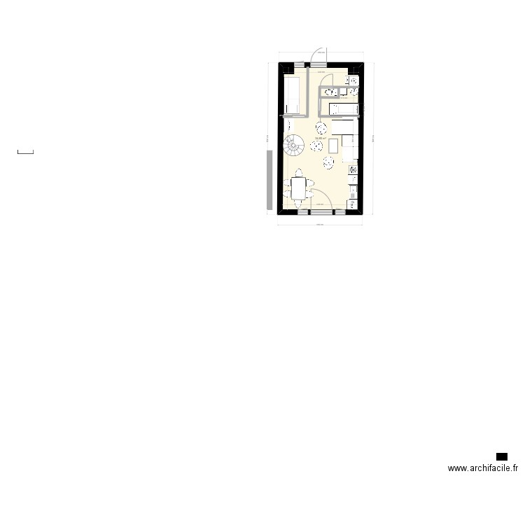 coutain post angot. Plan de 0 pièce et 0 m2