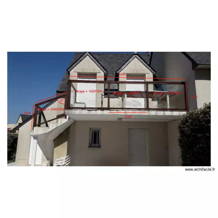 Thibault Balustrade. Plan de Thibault Balustrade. Plan de
