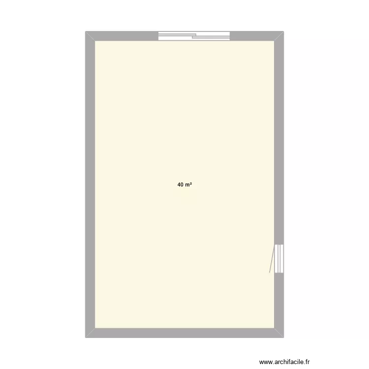 extension. Plan de 1 et 40 m² extension. Plan de 1 et 40 m²