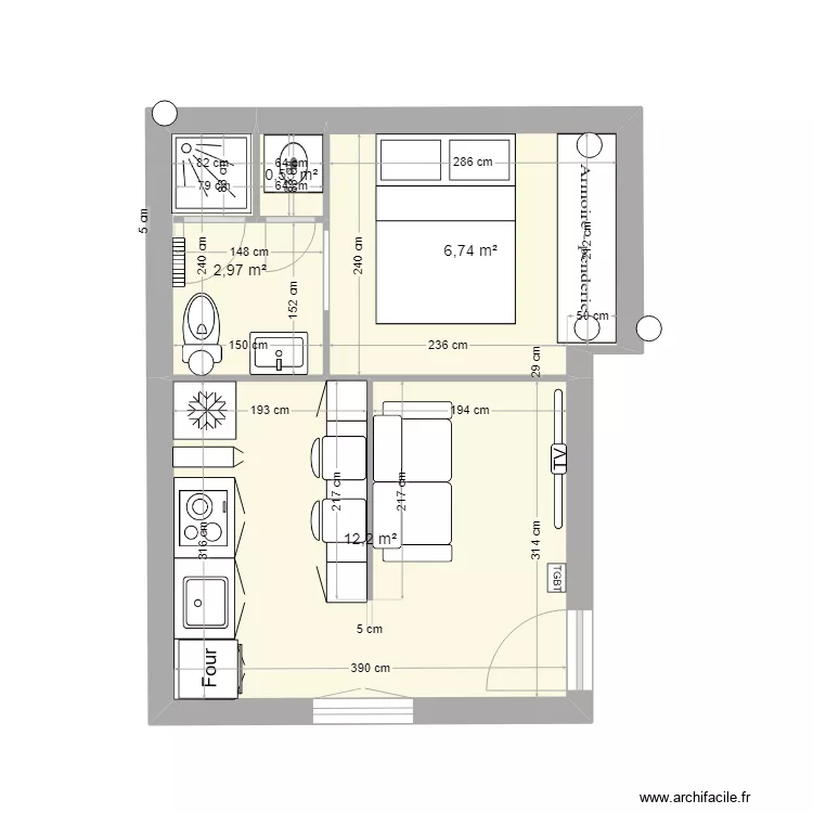 studio 30. Plan de studio 30. Plan de