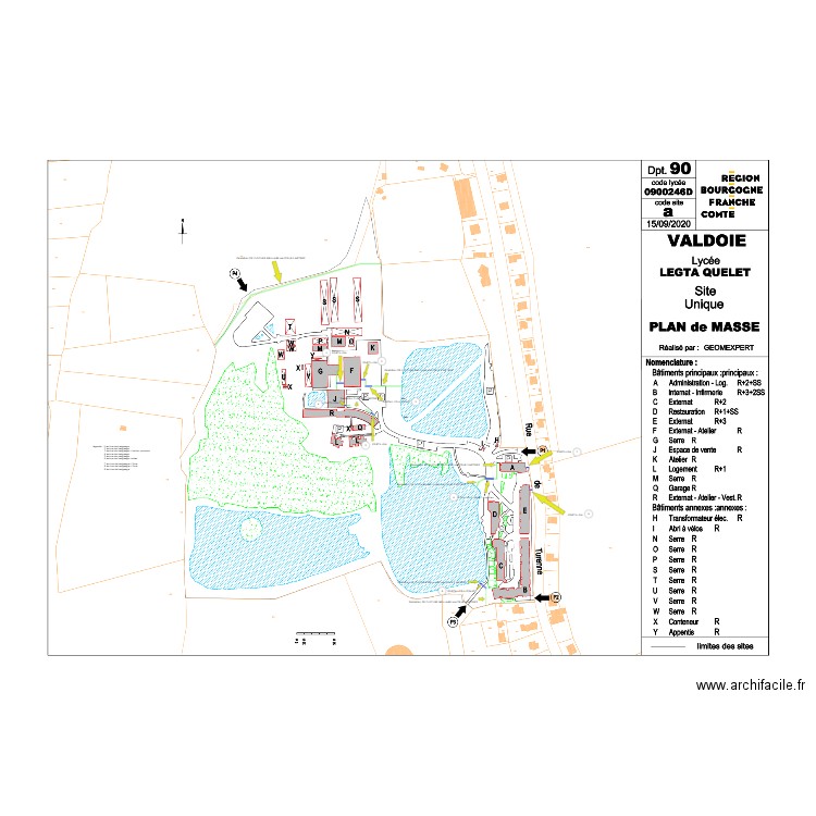 plan quelet. Plan de 0 pièce et 0 m2