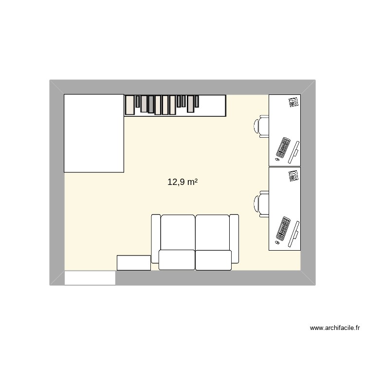 maison loutre. Plan de 0 pièce et 0 m2